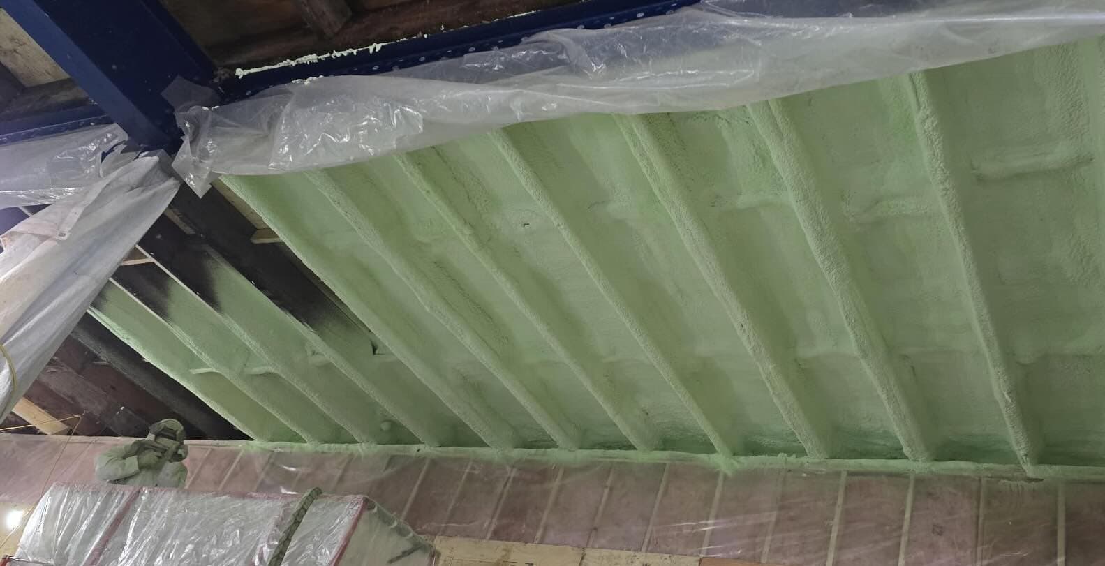 Isolation uréthane giclé